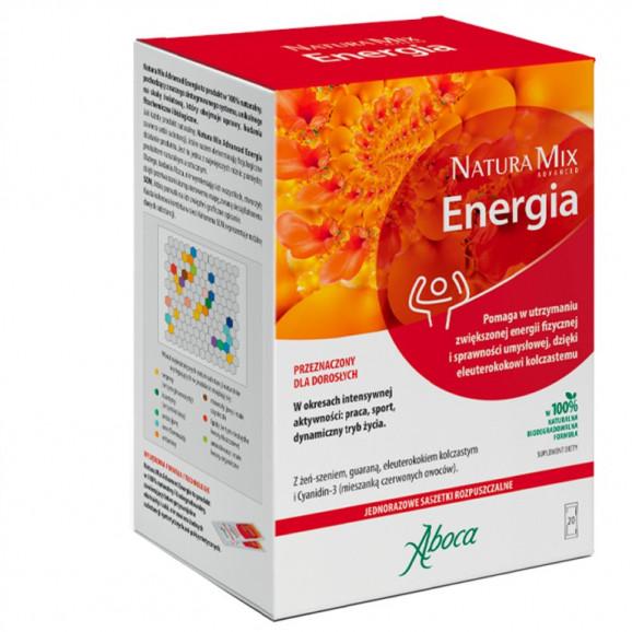 Natura Mix Advanced Energia – suplement diety (20 saszetek) - zdjęcie produktu