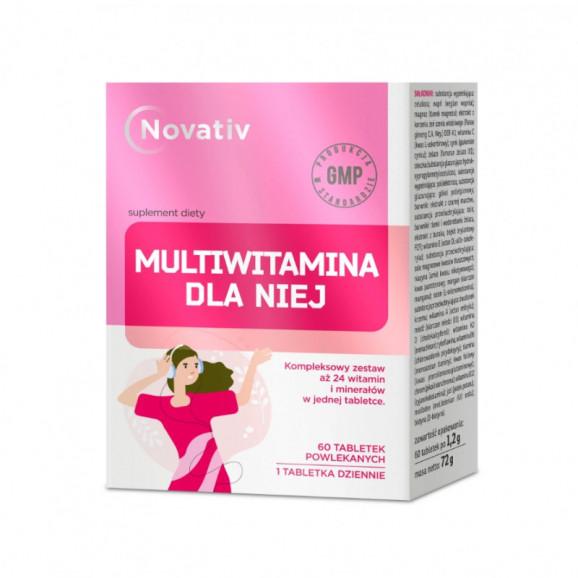 Novativ Multiwitamina Dla Niej – suplement diety (60 tabletek) - zdjęcie produktu
