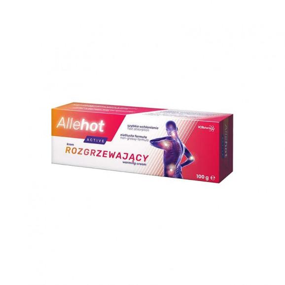 AlleHot Active Krem rozgrzewający, 100g AlleHot Active Krem rozgrzewający, 100g - zdjęcie produktu