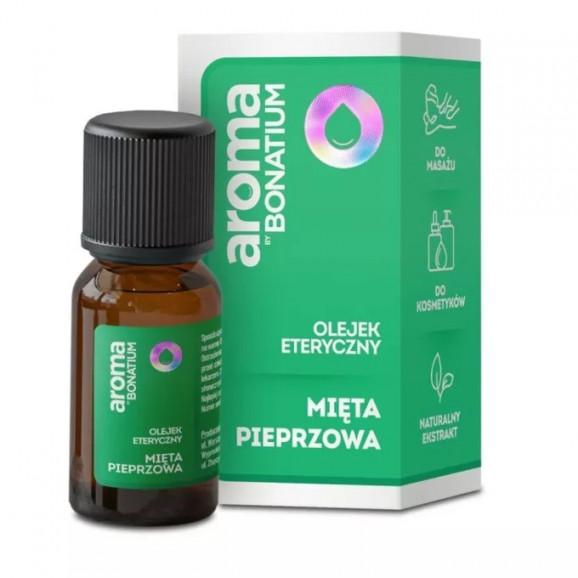 Aroma by Bonatium Olejek eteryczny Mięta Pieprzowa – kosmetyk (10 ml) Aroma by Bonatium Olejek eteryczny Mięta Pieprzowa – kosmetyk (10 ml) - zdjęcie produktu