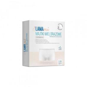 LAMAmi Majtki poporodowe wielorazowe siateczkowe S/M 2 szt. - zdjęcie produktu