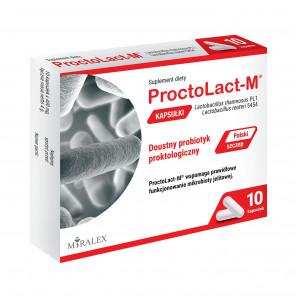 ProctoLact-M – doustny probiotyk proktologiczny (10 kapsułek) - zdjęcie produktu