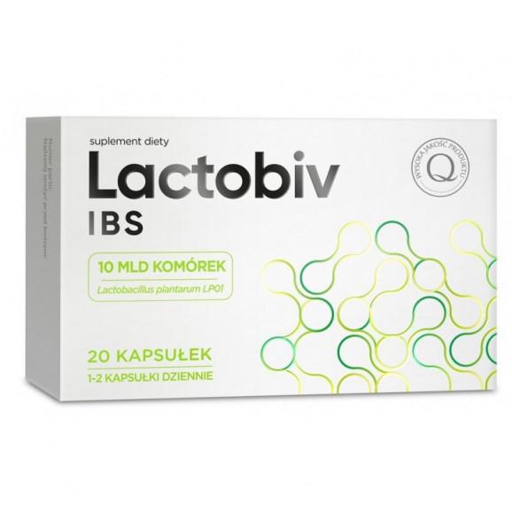 Lactobiv IBS – suplement diety (20 kapsułek) Lactobiv IBS – suplement diety (20 kapsułek) - zdjęcie produktu