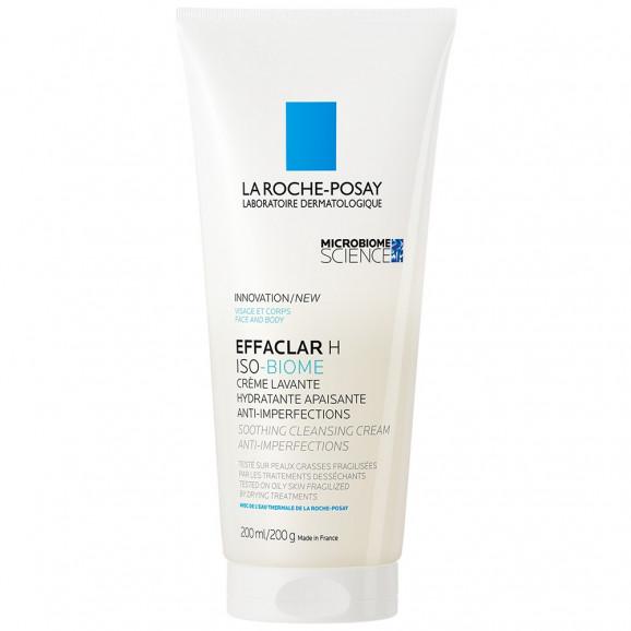 La Roche-Posay Effaclar H ISO-Biome – kojący krem myjący (200 ml) - zdjęcie produktu