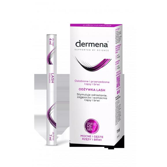 Dermena Lash Care – odżywka stymulująca odrastanie rzęs i brwi (11 ml) - zdjęcie produktu