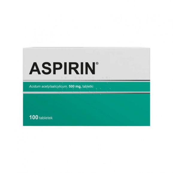 Aspirin 500 mg (100 tabletek) - zdjęcie produktu