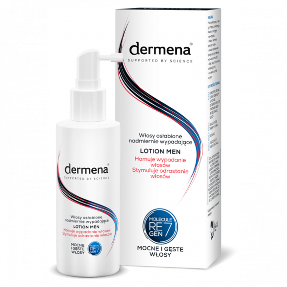 Dermena Men Lotion – lotion do włosów osłabionych i wypadających (150 ml) - zdjęcie produktu