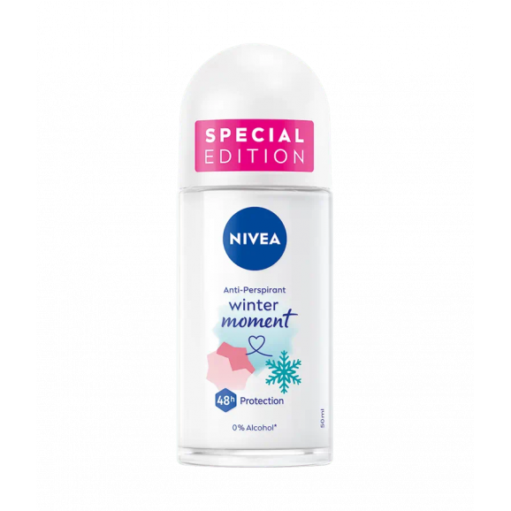 Nivea Winter Moment Antyperspirant roll-on ochronny (50 ml) - zdjęcie produktu