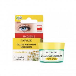 Flos-Lek Żel ze świetlikiem lekarskim i rumiankiem do powiek i pod oczy, 10 g - zdjęcie produktu