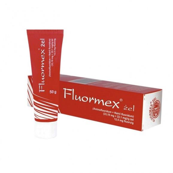 Fluormex Żel (33,19mg + 22,1mg/g) - lek bez recepty (50 g) - zdjęcie produktu