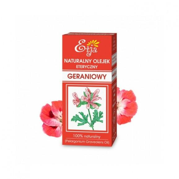 Olejek eteryczny geraniowy, przeciwbakteryjny i przeciwwirusowy (10 ml) Olejek eteryczny geraniowy, przeciwbakteryjny i przeciwwirusowy (10 ml) - zdjęcie produktu