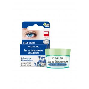 FlosLek Żel do powiek i pod oczy ze świetlikiem i chabrem (10 g) - zdjęcie produktu