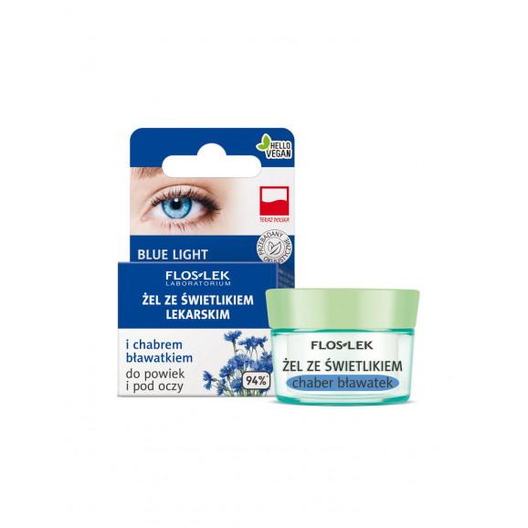 FlosLek Żel do powiek i pod oczy ze świetlikiem i chabrem (10 g) - zdjęcie produktu