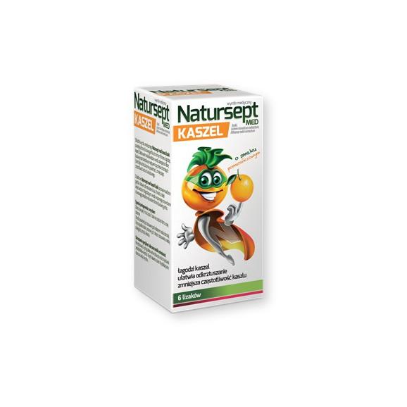 [28.02.2026] Natursept MED kaszel, lizaki o smaku pomarańczowym, 6 szt., KRÓTKA DATA - [28.02.2026] - zdjęcie produktu