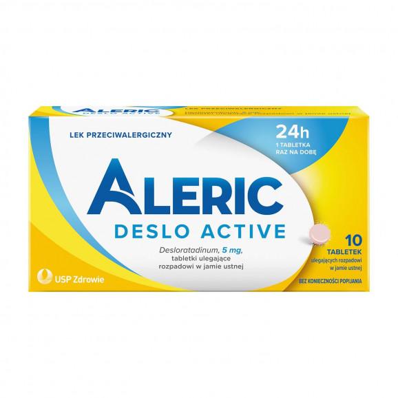 [28.02.2026] Aleric Deslo Active, 5 mg, tabletki ulegające rozpadowi w jamie ustnej, 10 szt., KRÓTKA DATA - [28.02.2026] - zdjęcie produktu
