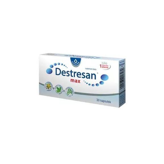 [28.02.2026] Destresan max, kapsułki żelatynowe twarde, 30 szt., KRÓTKA DATA - [28.02.2026] - zdjęcie produktu