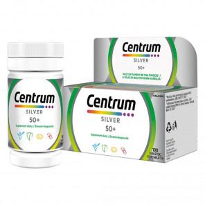 [28.02.2026] Centrum Silver 50+, tabletki, 100 szt., KRÓTKA DATA - [28.02.2026] - zdjęcie produktu