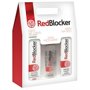 RedBlocker zestaw promocyjny, płyn micelarny, 200 ml, krem na dzień, 50 ml, krem na noc, 50 ml - zdjęcie produktu