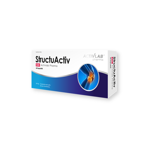 StructuActiv 500 Activlab Pharma, kapsułki, 60 szt. StructuActiv 500 Activlab Pharma, kapsułki, 60 szt. - zdjęcie produktu