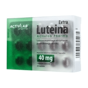 Activlab Luteina Extra, kapsułki, 30 szt. - zdjęcie produktu