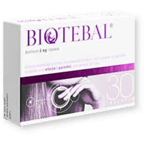 Biotebal, 5 mg, tabletki, 30 szt. - zdjęcie produktu