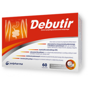 Debutir, kapsułki, 60 szt. - zdjęcie produktu