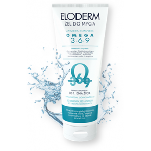 Eloderm Omega 3-6-9, żel do mycia, 200 ml - zdjęcie produktu