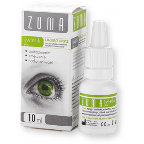 Zuma świetlik plus, łagodzące krople do oczu, 10 ml - zdjęcie produktu