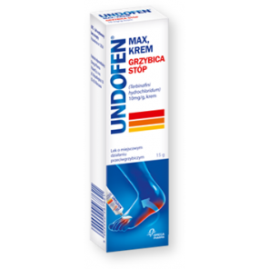 Undofen Max Krem 10 mg/ g, krem przeciwgrzybiczy, 15 g - zdjęcie produktu