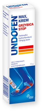 Undofen Max Krem 10 mg/ g, krem przeciwgrzybiczy, 15 g