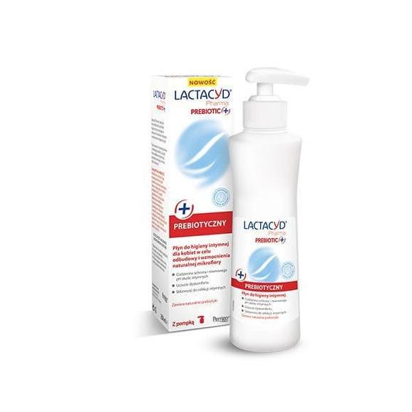 Lactacyd Pharma Prebiotic +, płyn do higieny intymnej, 250 ml Lactacyd Pharma Prebiotic +, płyn do higieny intymnej, 250 ml - zdjęcie produktu