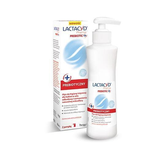 Lactacyd Pharma Prebiotic +, płyn do higieny intymnej, 250 ml