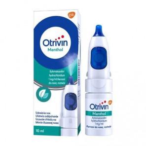 Otrivin Menthol 1mg/ml, aerozol do nosa, 10ml - zdjęcie produktu