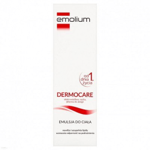 Emolium Dermocare, emulsja do ciała od 1 dnia życia, 400 ml - zdjęcie produktu