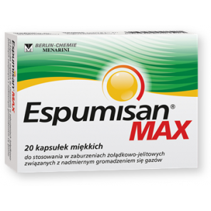 Espumisan MAX, kapsułki miękkie, 20 szt. - zdjęcie produktu