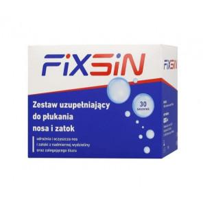 Fixsin, zestaw uzupełniający do płukania nosa i zatok, saszetki, 30 szt. - zdjęcie produktu