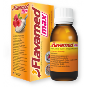 Flavamed max, 30 mg/5 ml, roztwór doustny, 100 ml - zdjęcie produktu