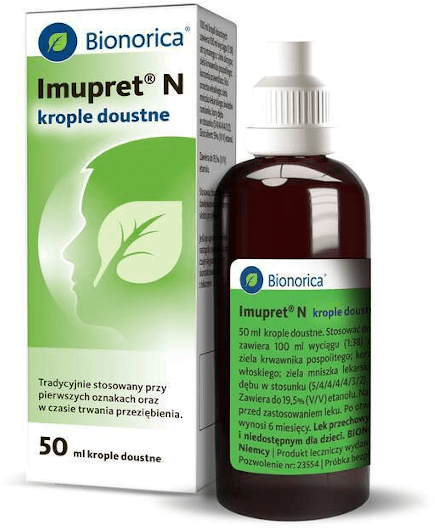 Imupret N, krople doustne, 50 ml