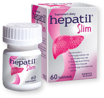 Hepatil Slim, tabletki, 60 szt.