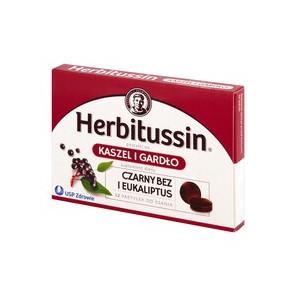 Herbitussin Kaszel i Gardło, pastylki do ssania, 12 szt. - zdjęcie produktu