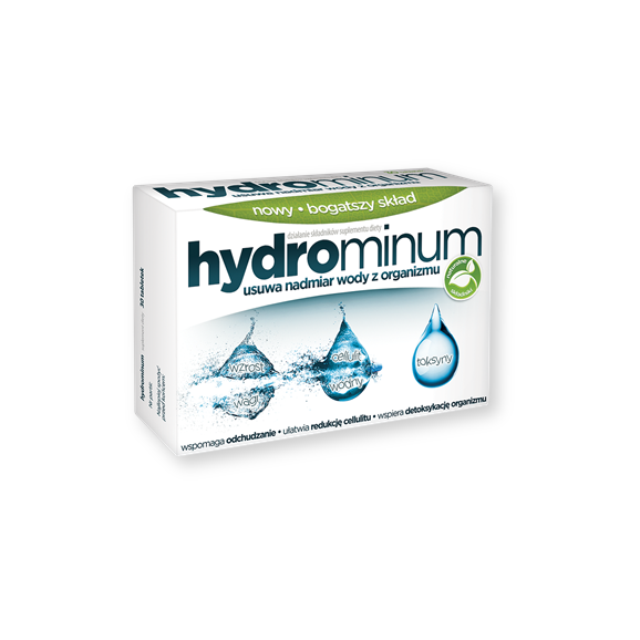 Hydrominum, tabletki, 30 szt. Hydrominum, tabletki, 30 szt. - zdjęcie produktu