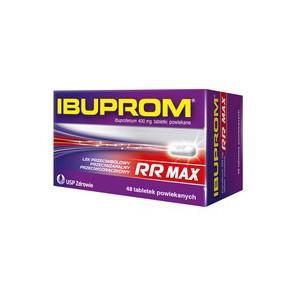 Ibuprom RR, 400 mg, tabletki powlekane, 48 szt. (butelka) - zdjęcie produktu