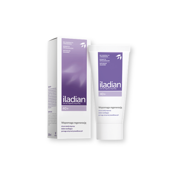 Iladian, żel do higieny intymnej 40+, 180 ml Iladian, żel do higieny intymnej 40+, 180 ml - zdjęcie produktu