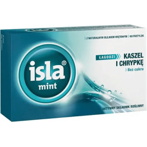 Isla-Mint, pastylki do ssania, 60 szt. - zdjęcie produktu