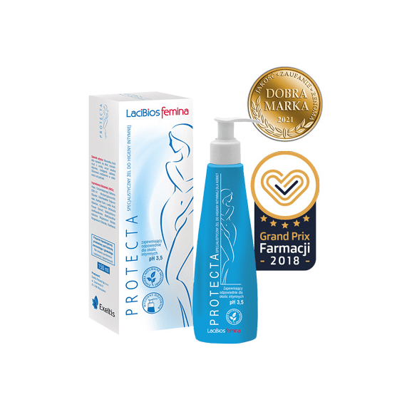 Lacibios Femina Protecta, specjalistyczny żel do higieny intymnej, 150 ml Lacibios Femina Protecta, specjalistyczny żel do higieny intymnej, 150 ml - zdjęcie produktu