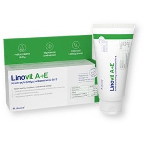 Linovit A+E, krem ochronny z witaminami A i E, 50 g - zdjęcie produktu