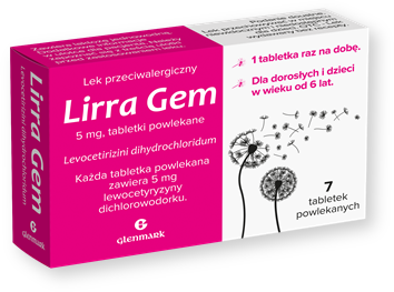 Lirra Gem, 5 mg, tabletki powlekane, 7 szt.
