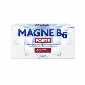 Magne B6 Forte, 100 mg+10 mg, tabletki powlekane, 60 szt. - zdjęcie produktu