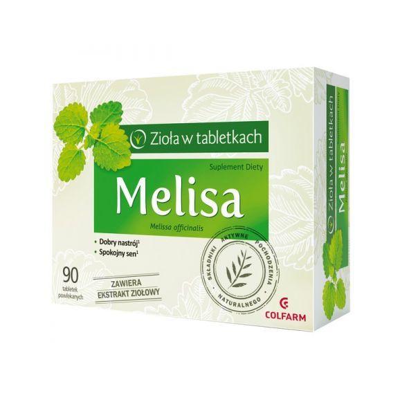 Melisa, tabletki powlekane, 90 szt. Melisa, tabletki powlekane, 90 szt. - zdjęcie produktu