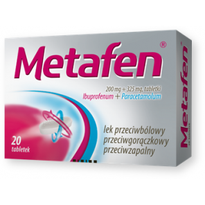 Metafen, tabletki, 20 szt. - zdjęcie produktu